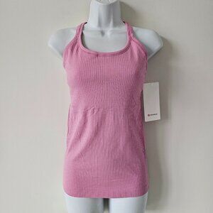 NWT LULULEMON PKFR Pink Ebb To Street Built In Bra Tank Top 6
